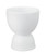White Porcelain Double Egg Cup