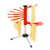 Fante's Cousin Luigi Red Collapsible Pasta Drying Rack