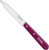Opinel No. 113 Plum Serrated Paring Knife