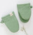 KAF Mineral Green Monaco Oven Mini Mitt with Silicone Grip