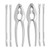 Nut & Seafood Crackers and Picks 6-Pc Set