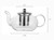 Borosilicate Glass 4 Cup Teapot