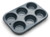 Muffin Pan, 6-Cup, Nonstick