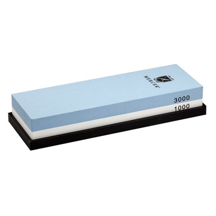 Mercer 1000 and 3000 Combination Sharpening Stone with Silicone Base