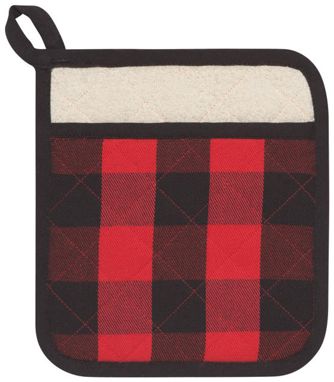 Now Designs Superior Potholder, Buffalo Check