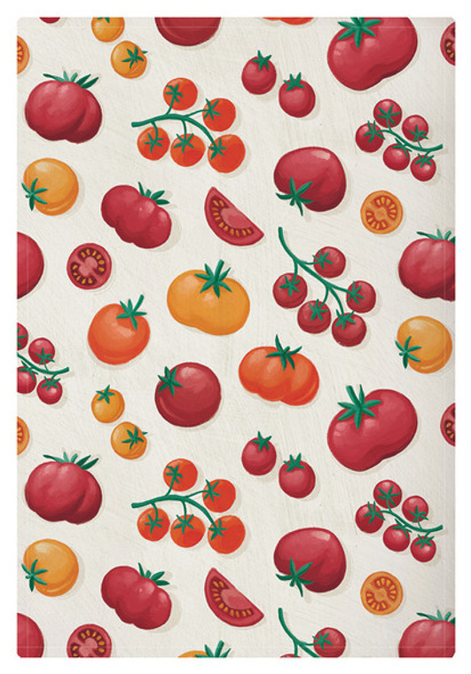 MUkitchen Cotton Dish Towel Tomatoes