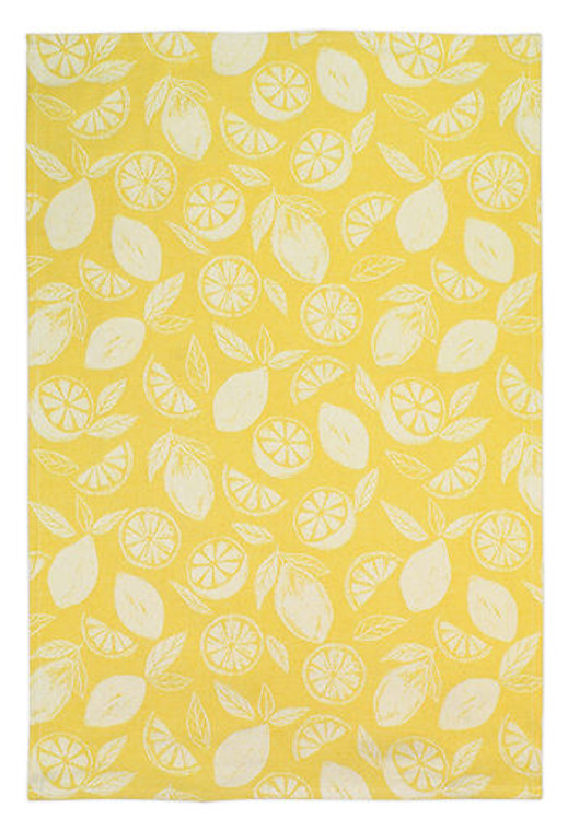 MUkitchen Cotton Jacquard Dish Towel Lemon Zest