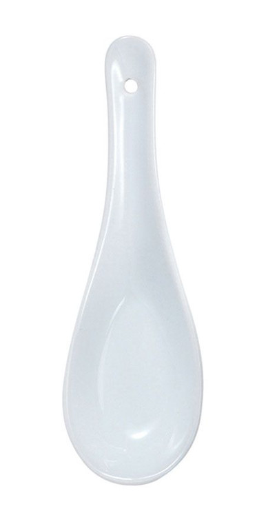 HIC Chinese 1 Oz Porcelain Soup Spoon