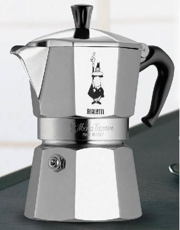 Bialetti Stovetop Espresso Maker, 3 Cup
