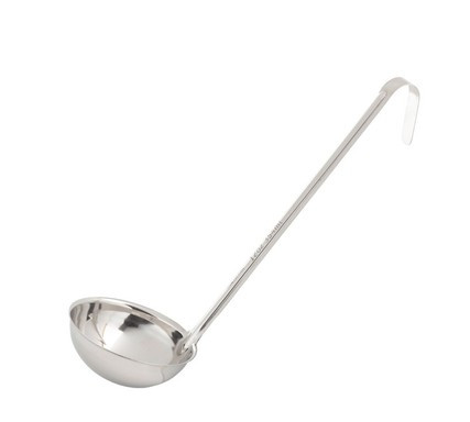 One Piece Stainless Steel 12 oz Ladle
