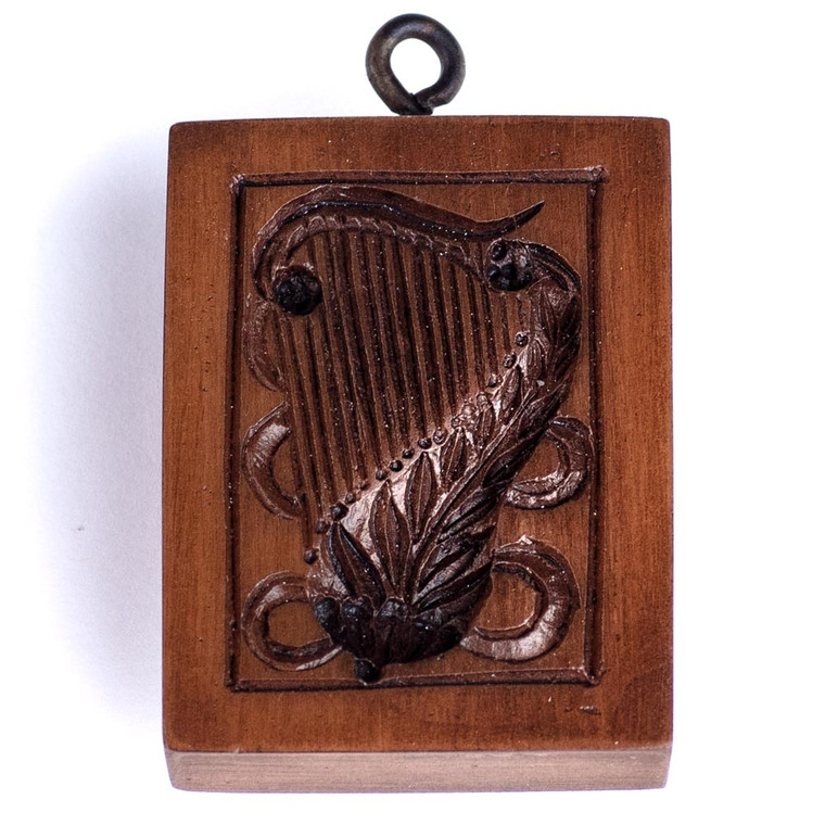 House on the Hill Celtic Harp Springerle Mold