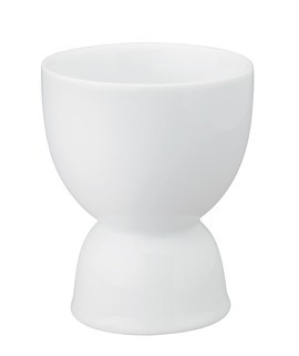 White Porcelain Double Egg Cup