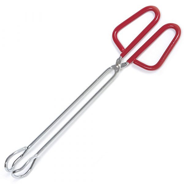 Vinyl Coated Handle Scissor Tongs 12 in. - Fante's Kitchen Shop