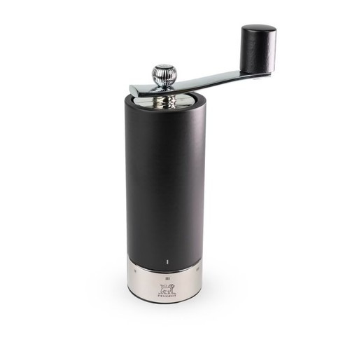 Peugeot Isen USelect Pepper Mill Matte Black7-Inch