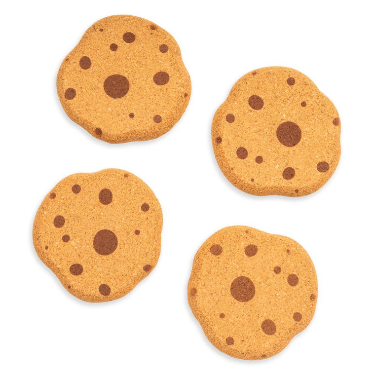 Cork Cookie Coasters, Set of 4