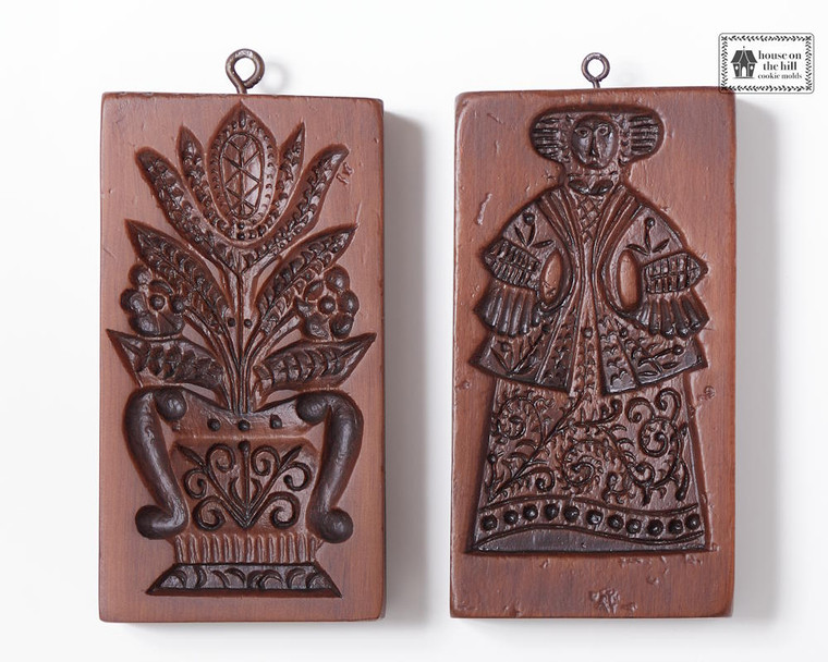 House On The Hill Christopher Ludwick 2-Sided Springerle Mold