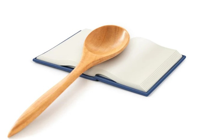 Cook's Book Spoon Rest