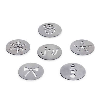 Autumn Cookie Disks/discs for Oxo Good Grips Cookie Press, Set of Six  Autumn Designs 