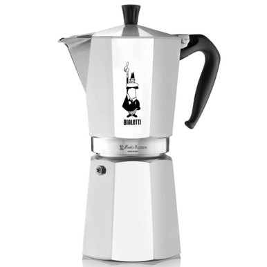 Bialetti Stovetop Induction Espresso Maker, 6 Cup, Black/SS - Fante's  Kitchen Shop - Since 1906