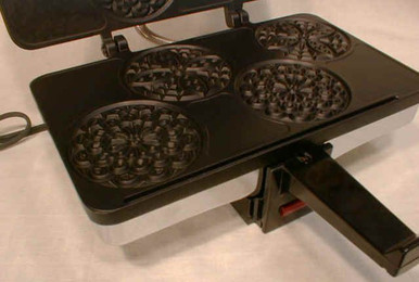 CucinaPro Non-Stick Electric Pizzelle Maker Press - Macy's