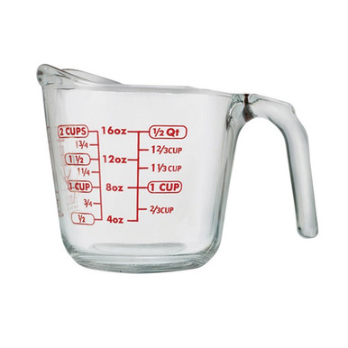 OXO GoodGrips Angled Liquid Measuring Cup, 2 Cup - Fante's Kitchen