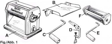 Imperia R220 Restaurant Pasta Maker Manual