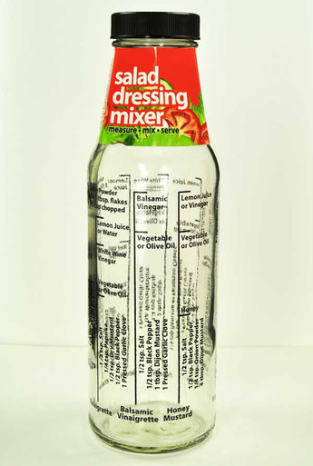 Gemco 9 Oz. Glass Salad Dressing Bottle - Tahlequah Lumber