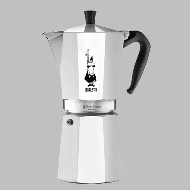 Bialetti Moka Pot 12 Espresso Cup  Italian Stovetop Espresso Maker