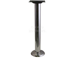 AC-series Bolt-down Table Base - Dining Height - Chrome