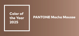 Culoarea anului 2025 Pantone Mocha Mousse