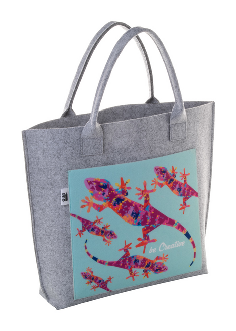 Creafelt Shop A - custom shopping bag