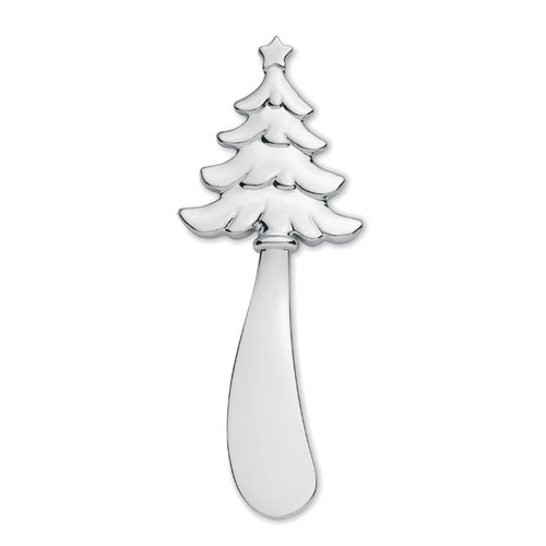 None - Christmas tree cheese knife