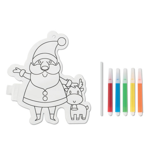 Santaball - Santa Claus colouring balloon