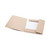 Document folder with elastic closure in flexible recycled cardboard | GoodieBags