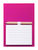 Yakari, magnet pentru frigider colorat, cu mini creion din lemn, blocnotes si posibilitate de personalizare corporate