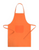 Xigor, sort de bucatarie orange personalizat consfectionat din 35% bumbac si 65% poliester cu buzunar frontal
