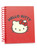 Carnet Hello Kitty spiralat cu copertă rigidă și 80 de pagini dictando.