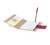 Recycled cardboard paper covered notepad with 50 sheets | GoodieBgas