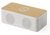 wireless fast charge  and Bluetooth speaker made of wheat straw and bamboo | goodiebags