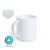 Antibacterial mug in resistant PP material with a solid finishing and BPA free. 350 ml capacity - goodiebags Antibacterial mug in resistant PP material with a solid finishing and BPA free. 350 ml capacity - goodiebags