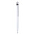 Antibacterial pointer ball pen with twist mechanism and grey color pointer - goodiebags