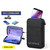 organizer with RFID protection and built-in UV-C sterilizer lamp for mobile phone and cards - goodiebags.ro