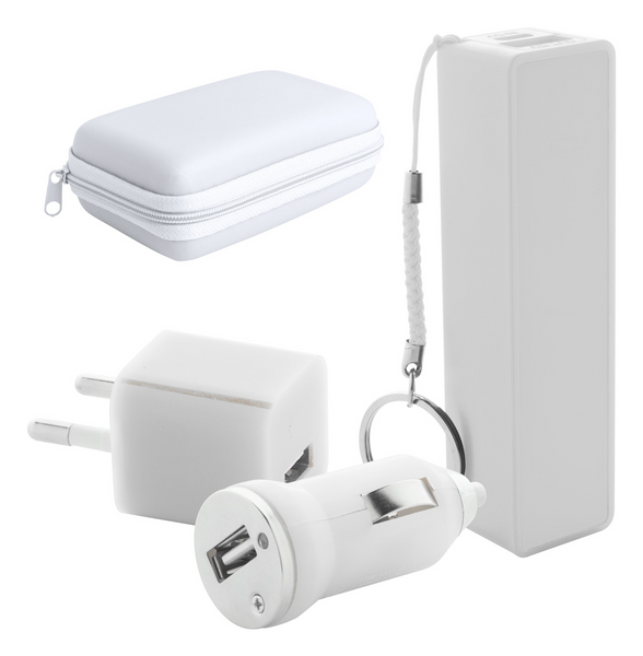 Rebex - USB charger and power bank set Rebex - USB charger and power bank set