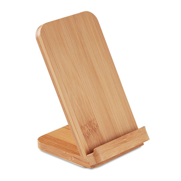 Wire&Stand - Bamboo wireless charging stand