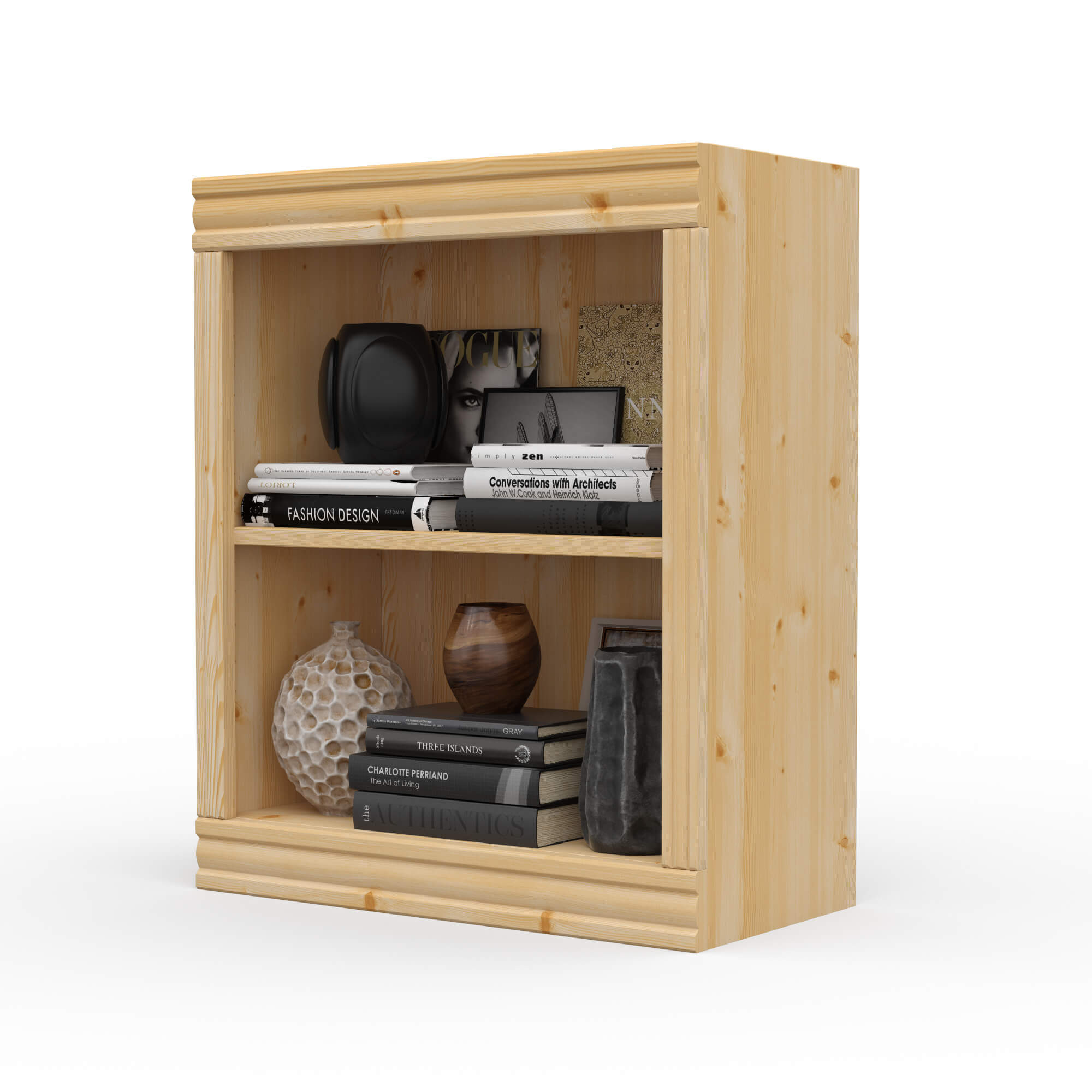 Real Wood Bookcases available Unfinished and Finished