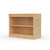 30" Wide x 23" High x 12"D Traditional Framed Solid Pine Bookcase with Classic Mouldings.