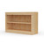 36" Wide x 23" High x 12"D Traditional Framed Solid Pine Bookcase with Classic Mouldings.