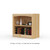 24" Wide x 23" High x 12"D Traditional Framed Solid Pine Bookcase with Arched Mouldings.