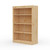 30" Wide x 46" High x 12"D Traditional Framed Solid Pine Bookcase with Classic Mouldings.