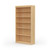 36" Wide x 70" High x 12"D Traditional Framed Solid Pine Bookcase.